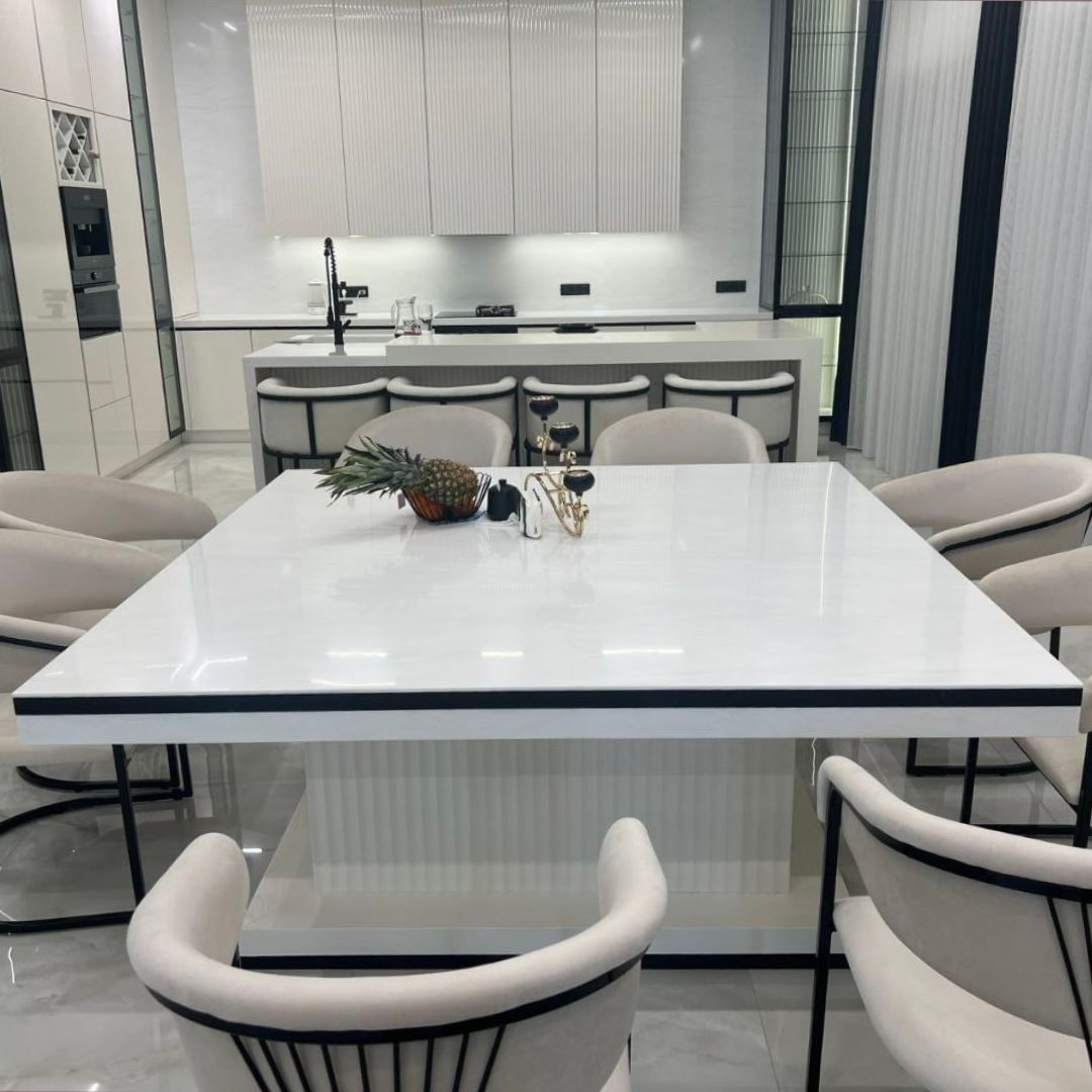 Готовое изделие. Кухня. GRANDEX M-707 А Noble Pearl. Фото 1