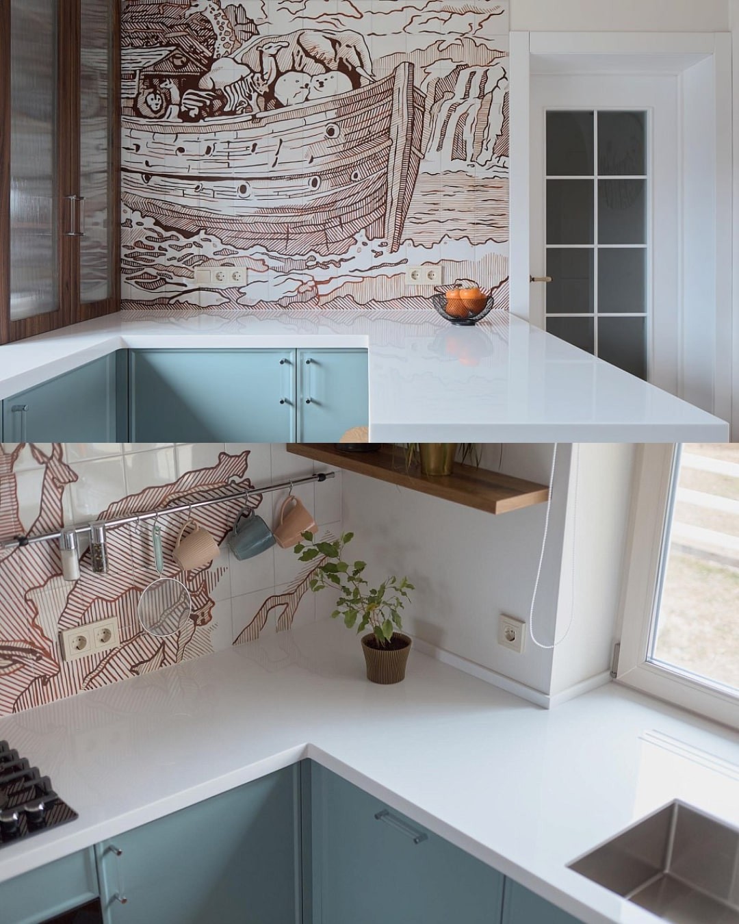 Готовое изделие. Кухня. GRANDEX D-313 Milky Way