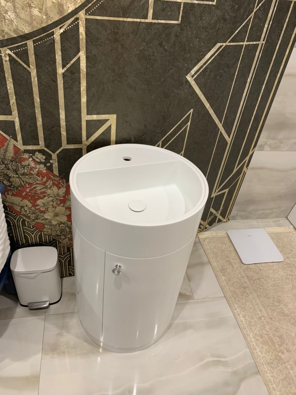 Готовое изделие. Мойка. GRANDEX P-104 Pure White