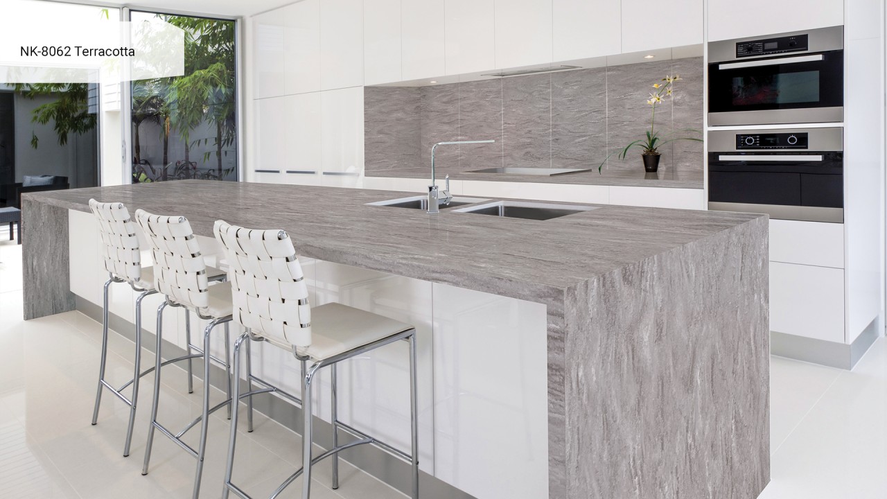 Акриловый камень NEOMARM NK-8062 Terracotta. Фото 2