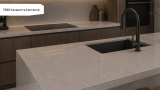Кварцевый камень Avant Quartz 7680 Калакатта Кастелле. Фото 2