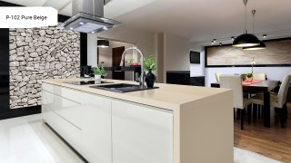 Акриловый камень GRANDEX P-102 Pure Beige. Фото 4