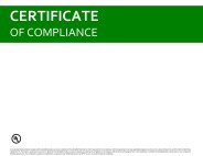 GRANDEX. Сертификат соответствия Greenguard. Фото 3