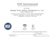 NEOMARM. Соответствие стандартам NSF ANSI51. Фото 2