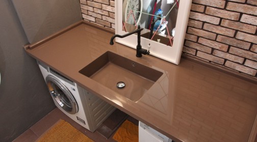 Готовое изделие. Ванная. GRANDEX S-214 Sanded Brown