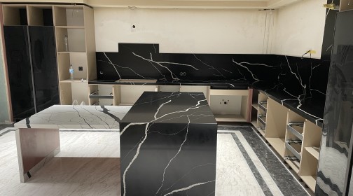 Готовое изделие. Кухня. Avant Quartz 7600 Калакатта ле Нор