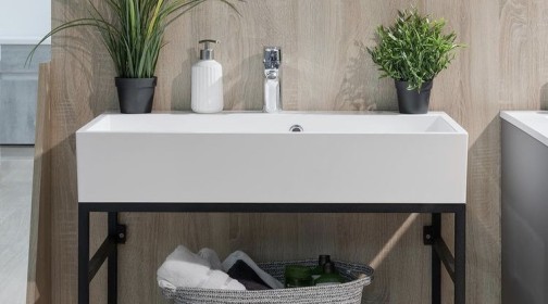 Готовое изделие. Мойка. GRANDEX P-104 Pure White