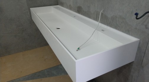 Готовое изделие. Мойка. GRANDEX P-104 Pure White